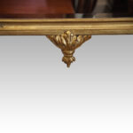Antique Continental ornate gilt mirror - Image 4