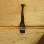 Antique Elm blanket box - Image 5