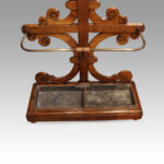 Antique Gothic oak hallstand - Image 8