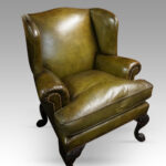 Pair of Antique Irish Wingchairs - Image 12