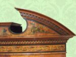 Antique Satinwood Bookcase With Painted Decoration - Image 4