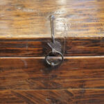 Antique Tibetan Dragon chest - Image 4
