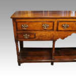 Antique oak pot board dresser  - Image 10