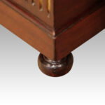 Antique brass mounted mahogany desk - Image 12