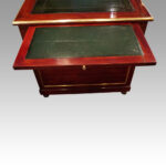 Antique brass mounted mahogany desk - Image 13