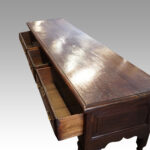 Antique cabriole leg dresser base - Image 7