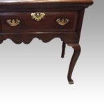 Antique cabriole leg dresser base - Image 4