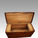 Antique camphor wood campaign chest - Image 8