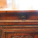 Antique carved oak sideboard - Image 3