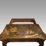 Antique chinoiserie card table - Image 8