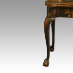 Antique chinoiserie card table - Image 5