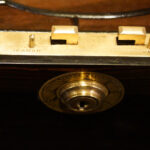 Antique coromandel writing slope - Image 3