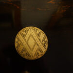 Antique coromandel writing slope - Image 7