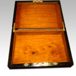 Antique coromandel writing slope - Image 6