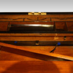 Antique coromandel writing slope - Image 9