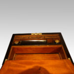 Antique coromandel writing slope - Image 10