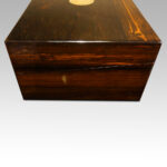 Antique coromandel writing slope - Image 11