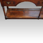 Antique oak pot board dresser base - Image 2