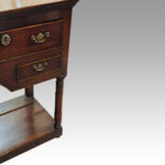 Antique oak pot board dresser base - Image 6