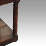 Antique oak pot board dresser base - Image 11