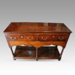 Antique dresser base with pot board - Image 6