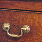 Antique dresser base with pot board - Image 5