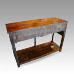 Antique dresser base with pot board - Image 3