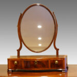 Antique inlaid mahogany dressing table mirror Now Sold