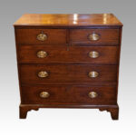 Antique elm chest