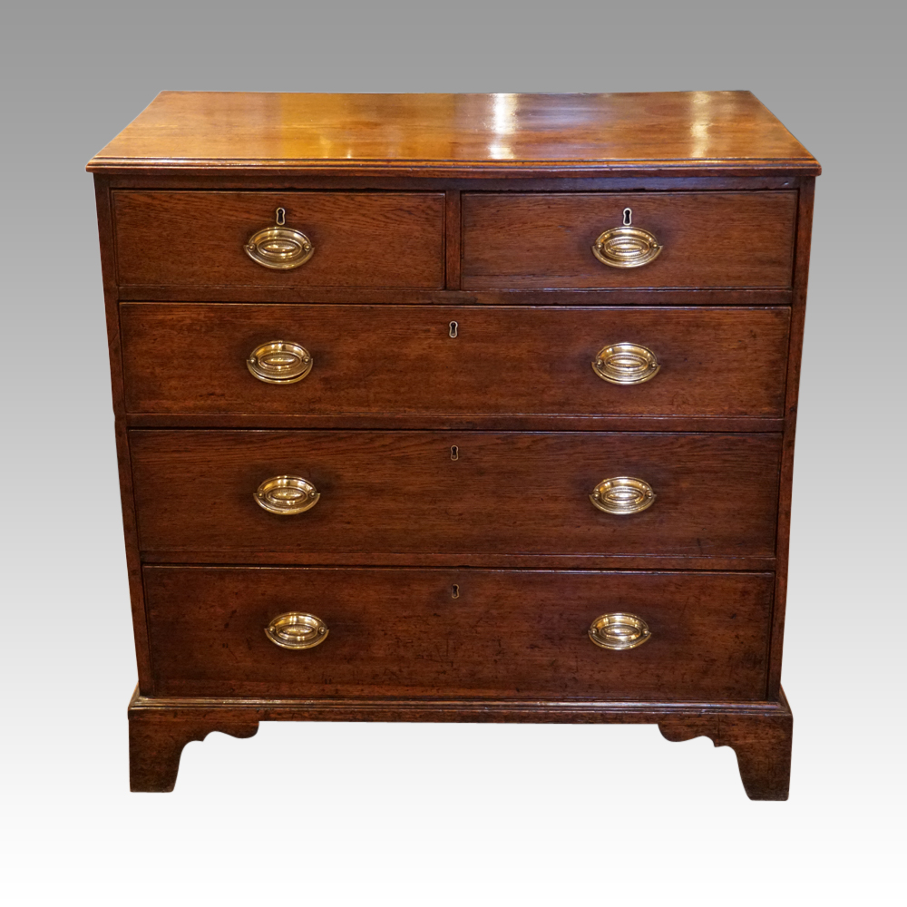 Antique-elm-chest.jpg Antique elm chest - Image 1