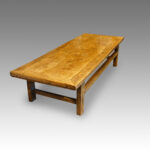 Antique elm coffee table - Image 7
