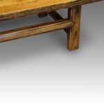 Antique elm coffee table - Image 5