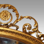 Antique gilt adam style mirror - Image 8