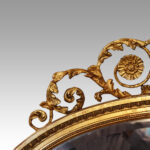 Antique gilt adam style mirror - Image 5