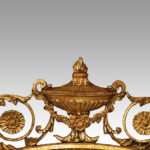 Antique gilt adam style mirror - Image 3