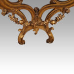 Antique gilt console table - Image 4