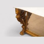 Antique gilt console table - Image 4