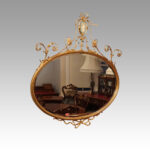 Antique gilt mirror with Wedgwood plaque - Image 6