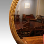 Antique gilt mirror with Wedgwood plaque - Image 4