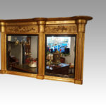 Antique gilt over mantle - Image 5