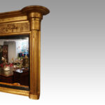 Antique gilt over mantle - Image 3