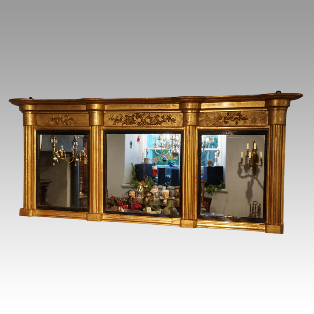Antique-gilt-overmantle.jpg Antique gilt over mantle - Image 1