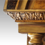 Antique gilt pier mirror - Image 6