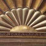 Antique gilt pier mirror - Image 5