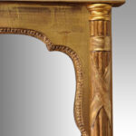 Antique gilt pier mirror - Image 4