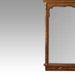 Antique gilt pier mirror - Image 3
