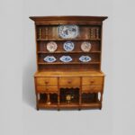 Antique golden oak dresser