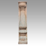 Antique Half Sandstone Column