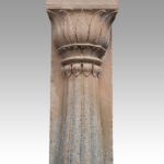 Antique Half Sandstone Column - Image 2