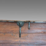 Antique Colonial hardwood merchants chest - Image 7